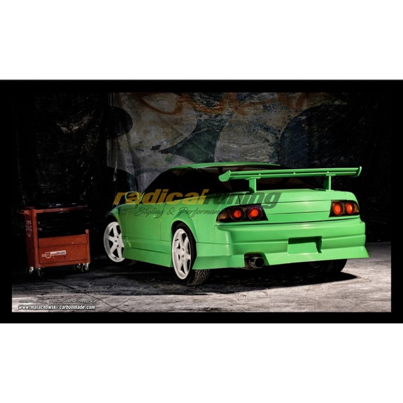 URAS style rear bumper for Nissan Silvia S13 180SX 240sx