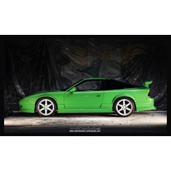 URAS style side skirts for Nissan Silvia S13 180SX 240sx