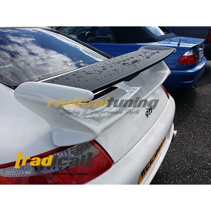 Rear Deck with Carbon GT3 Wing Spoiler for Porsche 911 997 S 4S Carrera