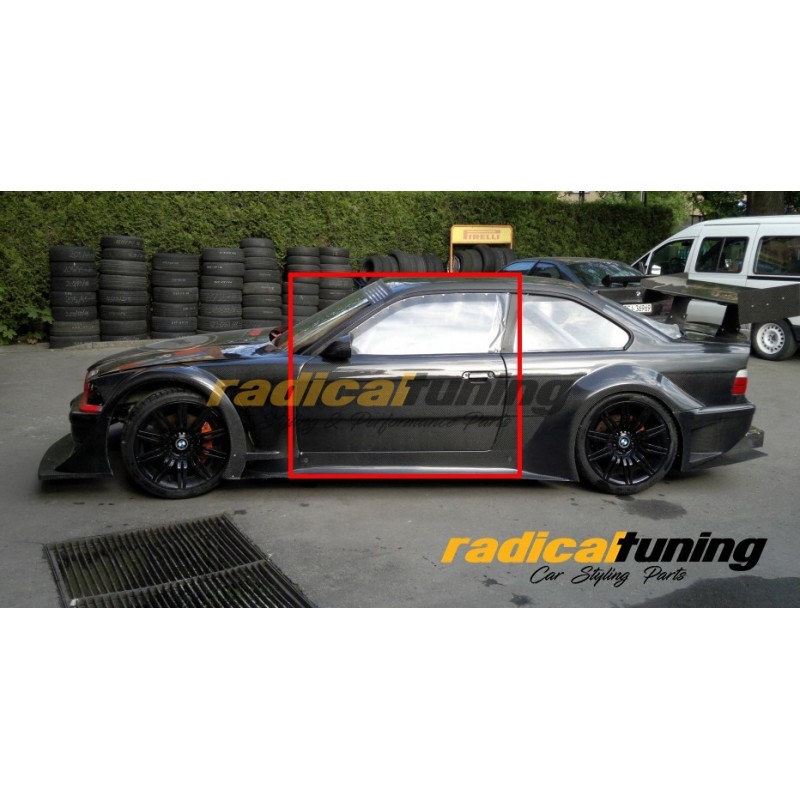 Carbon doors for BMW e36 Coupe / M3